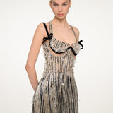 The Aurora Fringe Dress