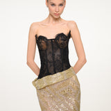 The Golden Veil Dress