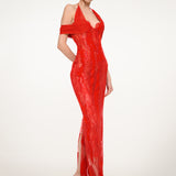 The Red Mirage Dress