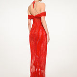 The Red Mirage Dress