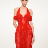 The Red Mirage Dress