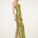 Green Sequin Sweetheart Dress