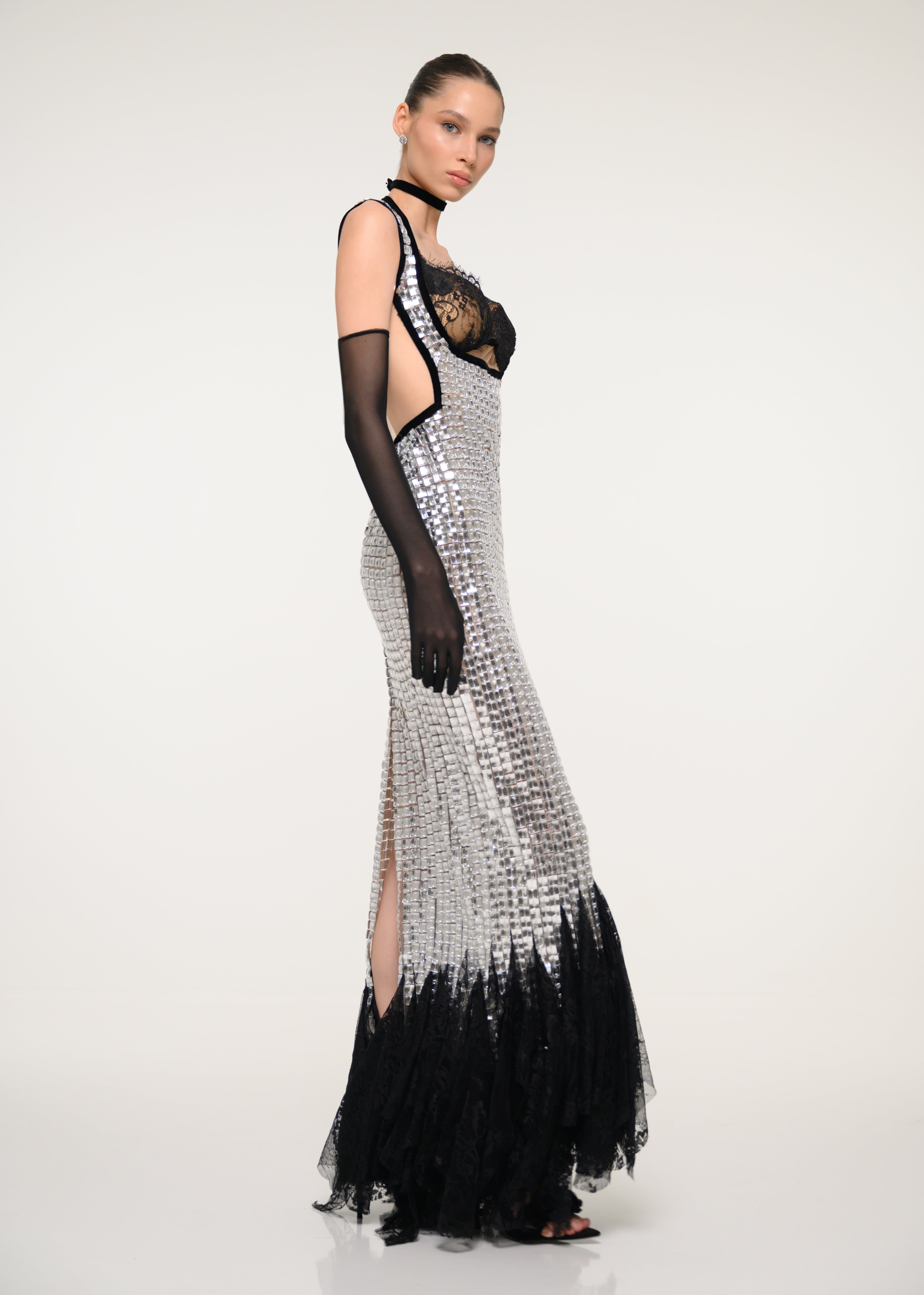 silver and black sequin dress City Lights Black Sequin Dress, Small - The Mint Julep Boutique