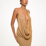 The Liquid Gold Drape