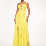 Sunlight Lace Gown