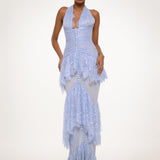 Powder Blue Lace Dress